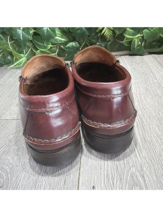 Vtg Sebago Classic Dan Penny Whiskey Loafers Size 9 B Leather Casual Preppy US main image 8